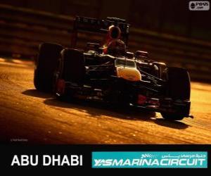 yapboz Mark Webber - Red Bull - 2013 Abu Dabi Grand Prix, sınıflandırılmış 2º